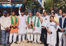 भाकियू चौधरी चरण सिंह की जागरूक यात्रा का हुआ स्वागत।